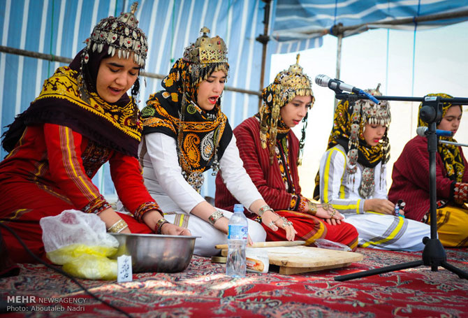 جشنواره قومی محلی بندر ترکمن