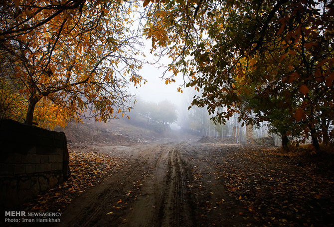 Autumn in Hamadan Province