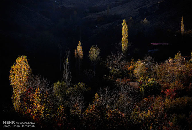 Autumn in Hamadan Province