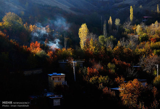 Autumn in Hamadan Province