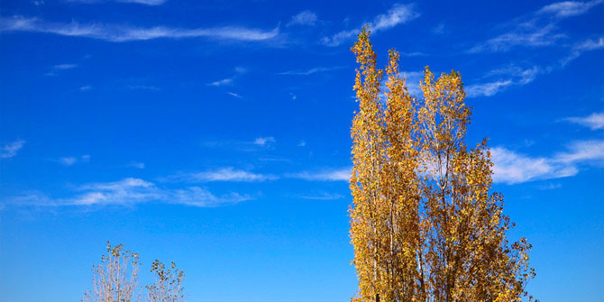 Autumn in Hamadan Province