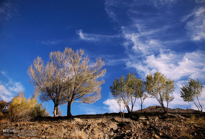 Autumn in Hamadan Province