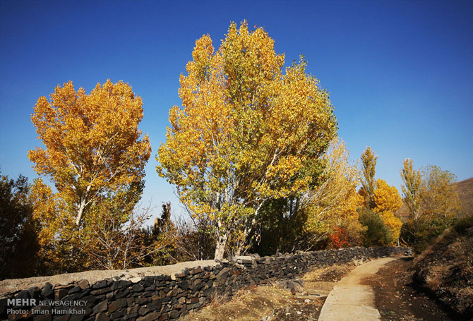 Autumn in Hamadan Province