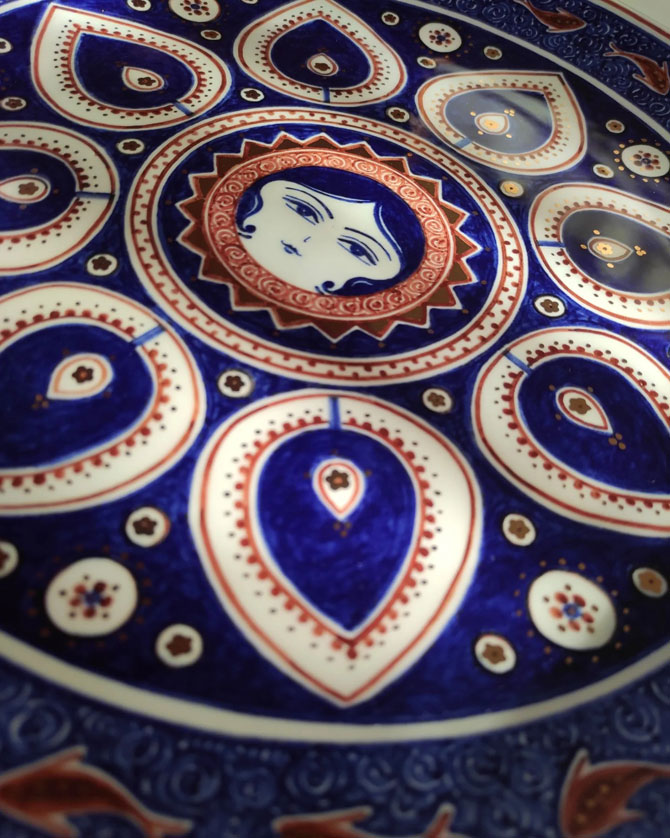 persian handicrafts provided by maryam sadeghian gallery