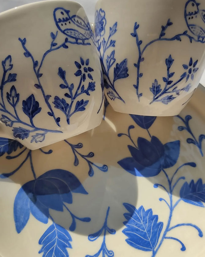 persian handicrafts provided by mojgan shirazaki gallery
