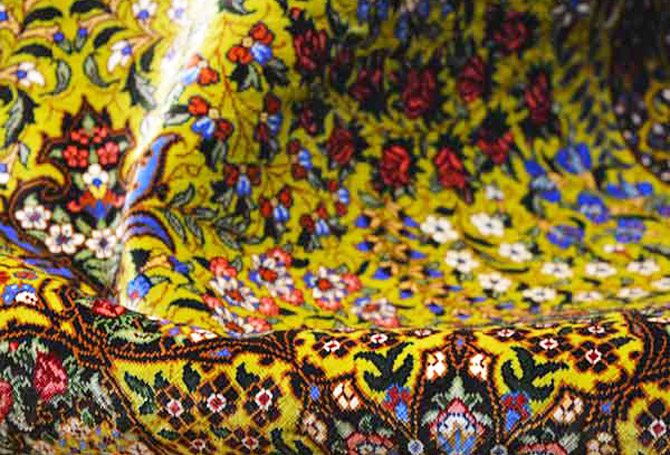 Vahid Keramatian Persian Silk Rug