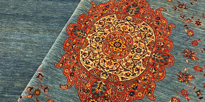 Berahneh Poushan Persian Rug