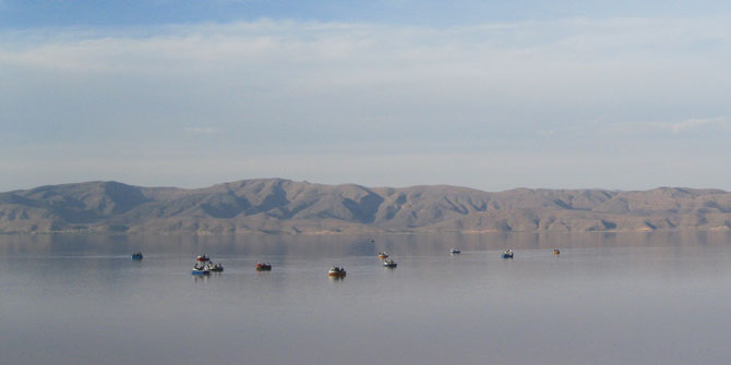 Maharloo Lake